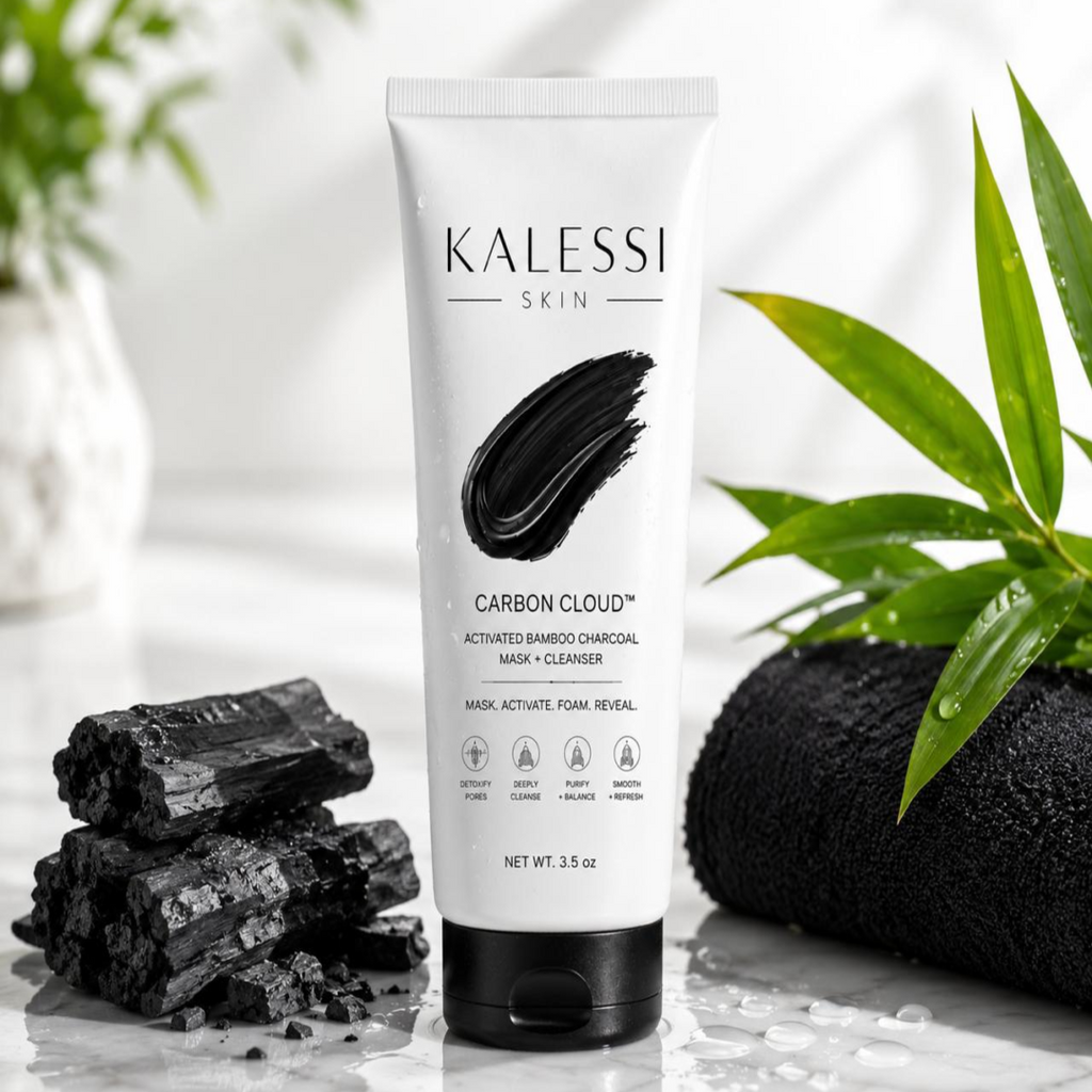 Carbon Cloud™ - Activated Bamboo Charcoal Mask + Cleanser