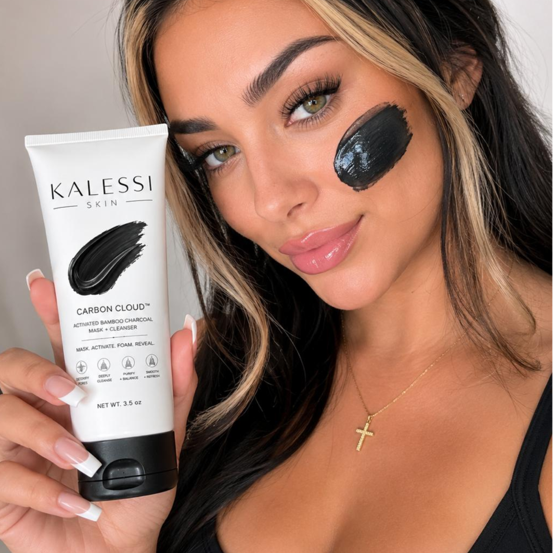 Carbon Cloud™ - Activated Bamboo Charcoal Mask + Cleanser