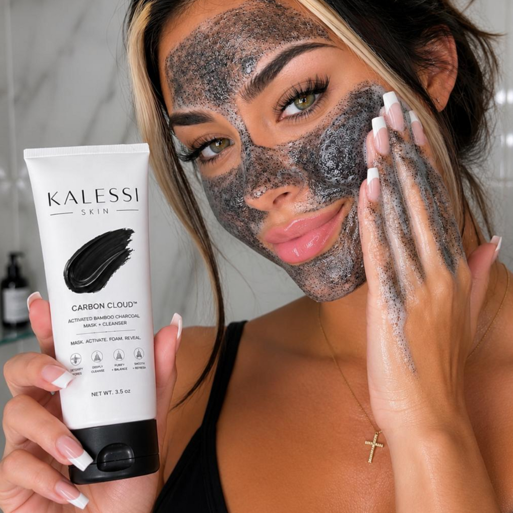 Carbon Cloud™ - Activated Bamboo Charcoal Mask + Cleanser