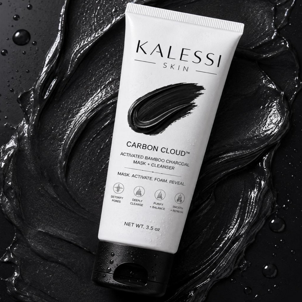 Carbon Cloud™ - Activated Bamboo Charcoal Mask + Cleanser