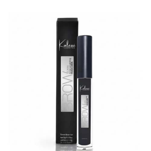 Kalessi Cosmetics BROWscara — tinted brow mascara that sets shapes and defines brows with a natural feathery finish for all-day hold