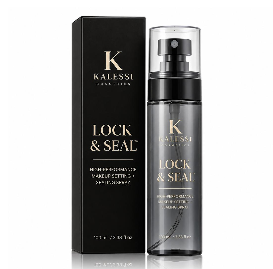 Lock it in. Seal it down.

Meet the final step your makeup routine has been waiting for. LOCK &amp; SEAL™ is a high-performance makeup setting and sealing spray that creates a lightweight, invisible protective veil over makeup to help keep your look in place through water, smudging, transfer and heavy perspiration.

The fast-drying formula sets to a comfortable, translucent matte finish without disturbing the makeup underneath, while helping absorb excess oil and keep your finished look in place.