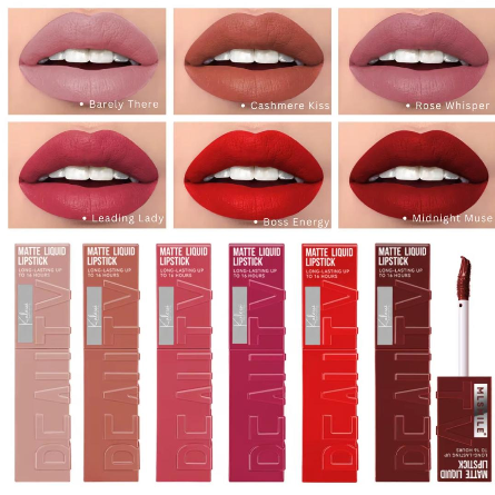 Power Pout Matte Liquid Lipstick