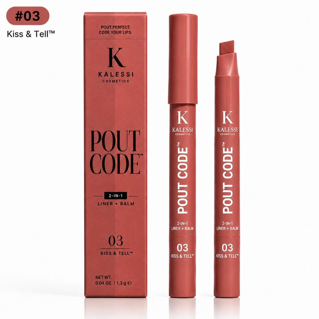 KALESSI POUT CODE™ 2-in-1 Liner + Balm