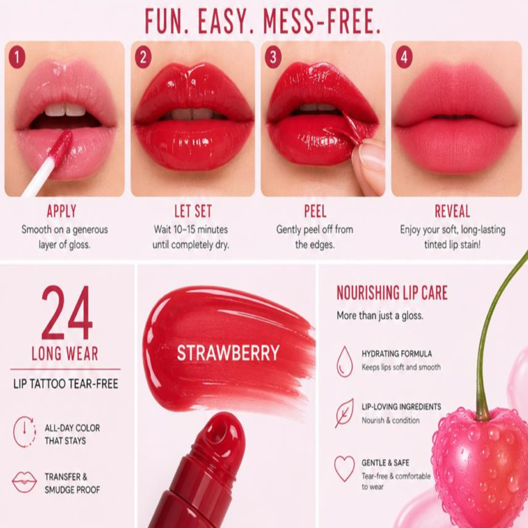 Peel Off Lip Gloss